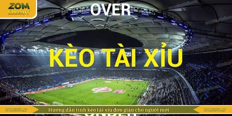 Hướng dẫn tính kèo tài xỉu đơn giản cho người mới 