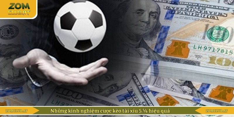 Những kinh nghiệm cược kèo tài xỉu 5.⅚ hiệu quả