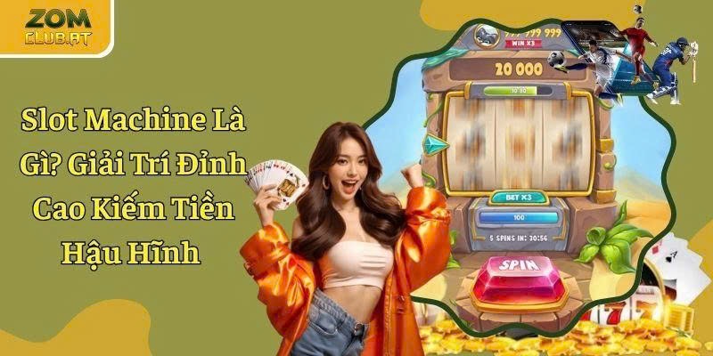 Slot Machine Là Gì? Vui Chơi Thoải Mái Săn Jackpot Cực Mê