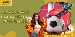 Tài Xỉu 2.5/3 Với Lối Chơi Đơn Giản Cho Thành Viên Mới