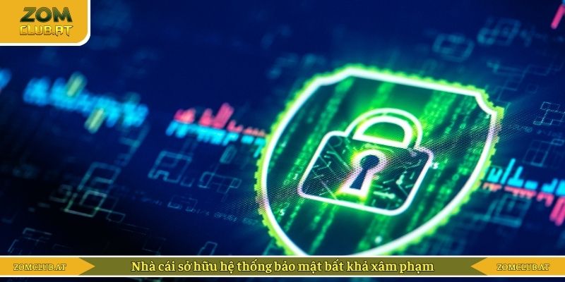 Nhà cái sở hữu hệ thống bảo mật bất khả xâm phạm